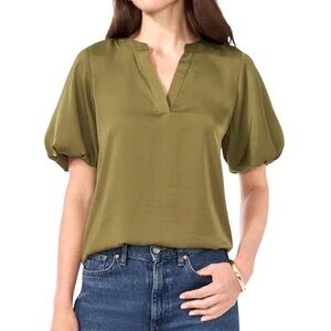 Quarter Puff Sleeve‎ Lightweight Top